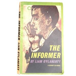 The Informer By Liam O'Flaherty 1961 1st Signet Printing Vintage Paperback